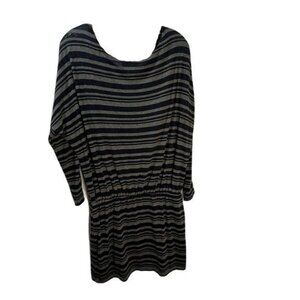 B. Darlin Women's Scoop Neck Drop Shoulder Tunic‎ Top Large